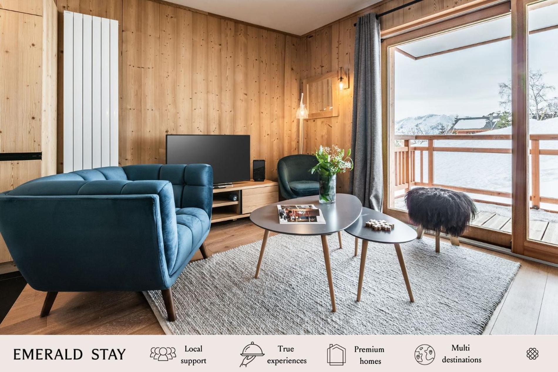 Residence Hameau De Clotaire Alpe D'Huez - By Emerald Stay Екстериор снимка